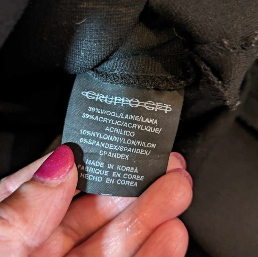 Emanuel Ungaro Black Blazer Coat Minimalist Designer Jacket  Size XS  R1 - Picture 6 of 14